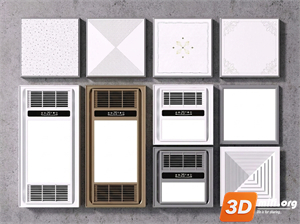 Ceiling Decoration Skp Files